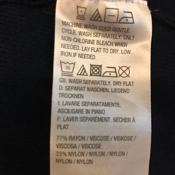 Louis Dell’Olio whisper Knit Cardigan XS dark navy blue - Picture 4 of 4